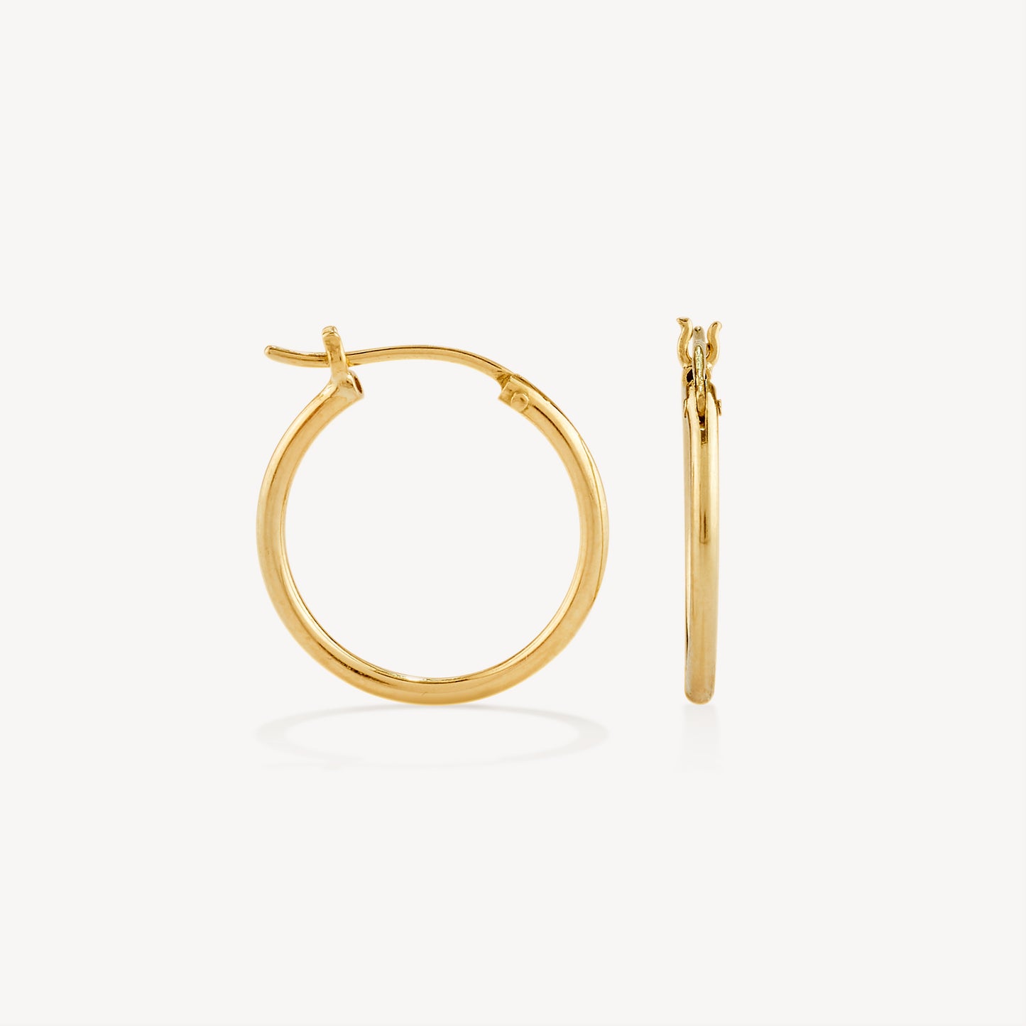 Argollas Lisas Oro 18k