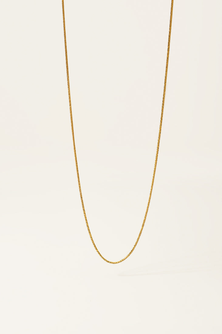 Cadena "cola de ratón" Oro 18k