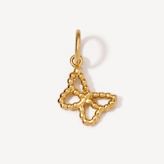 Dije Mariposa Beads Oro 18k