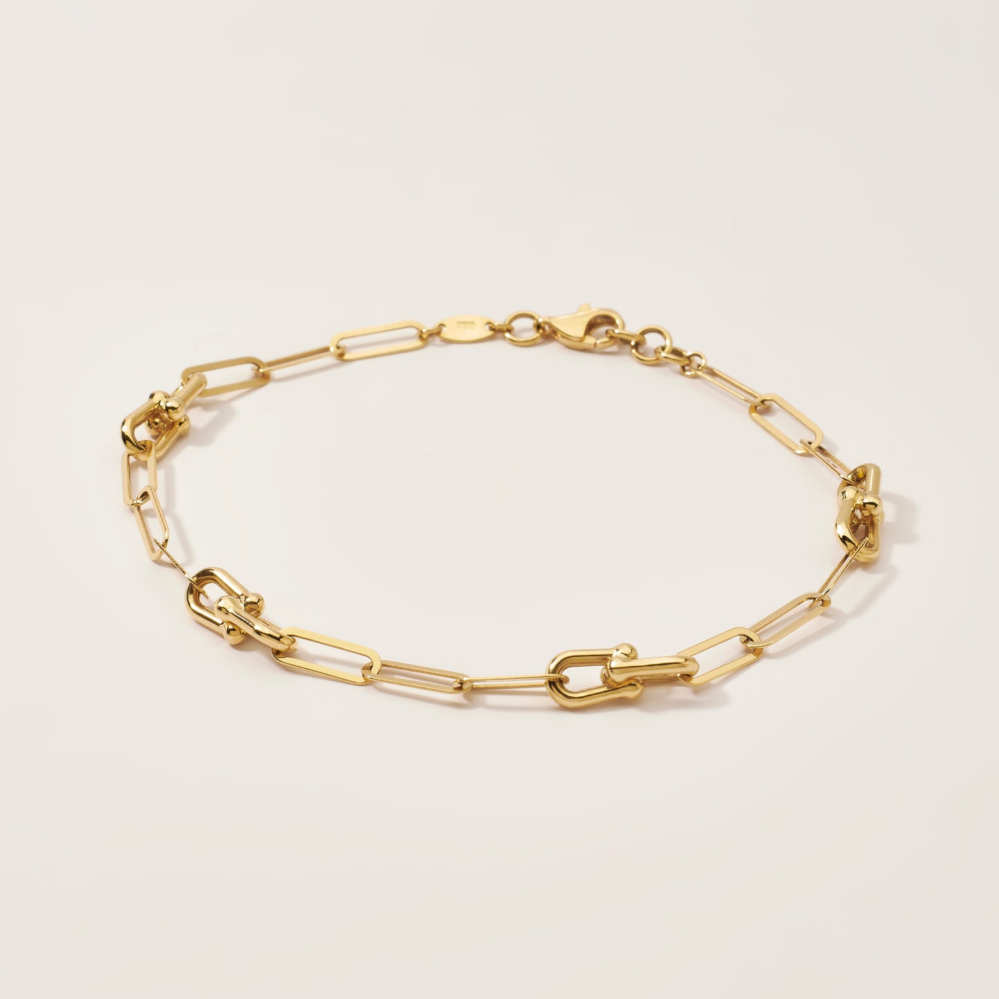 Pulsera herrajes Oro 18k