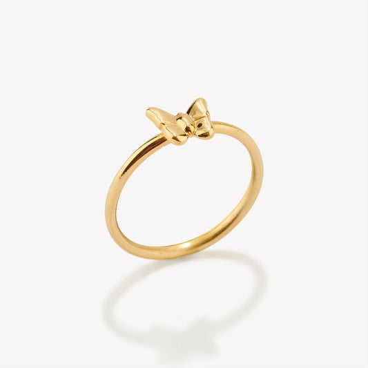 Anillo Mariposa Oro 18k