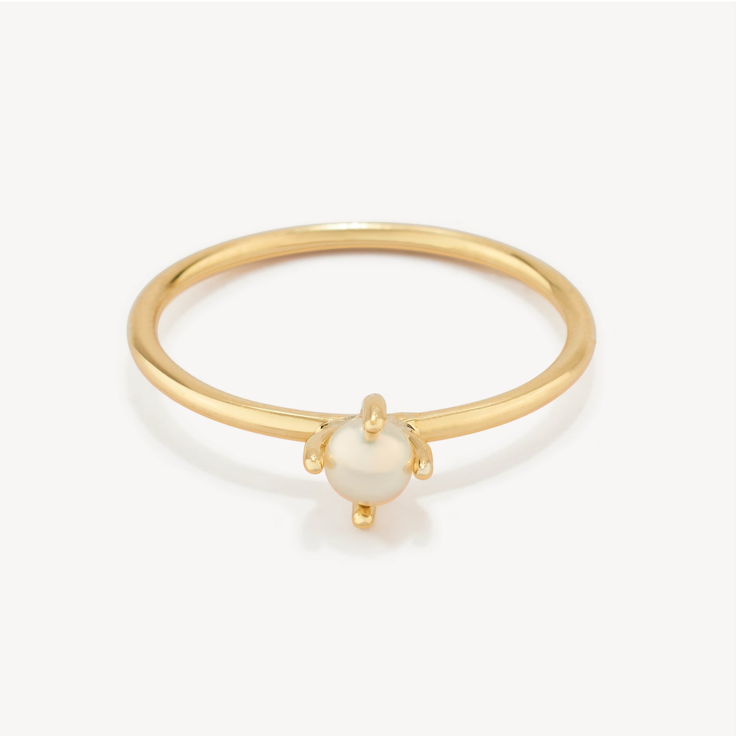 Anillo Perla Oro 18 kilates