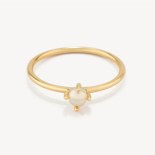 Anillo Perla Oro 18 kilates