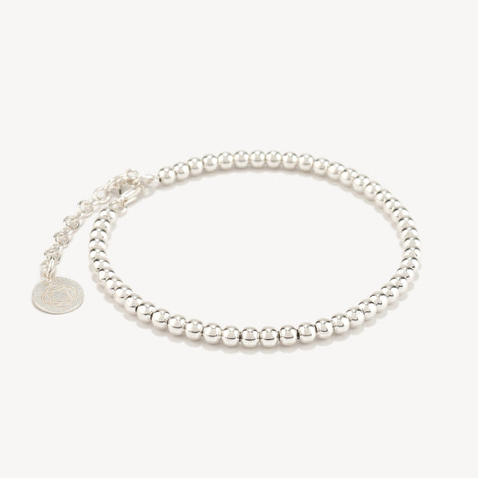 Pulsera Beads Plata