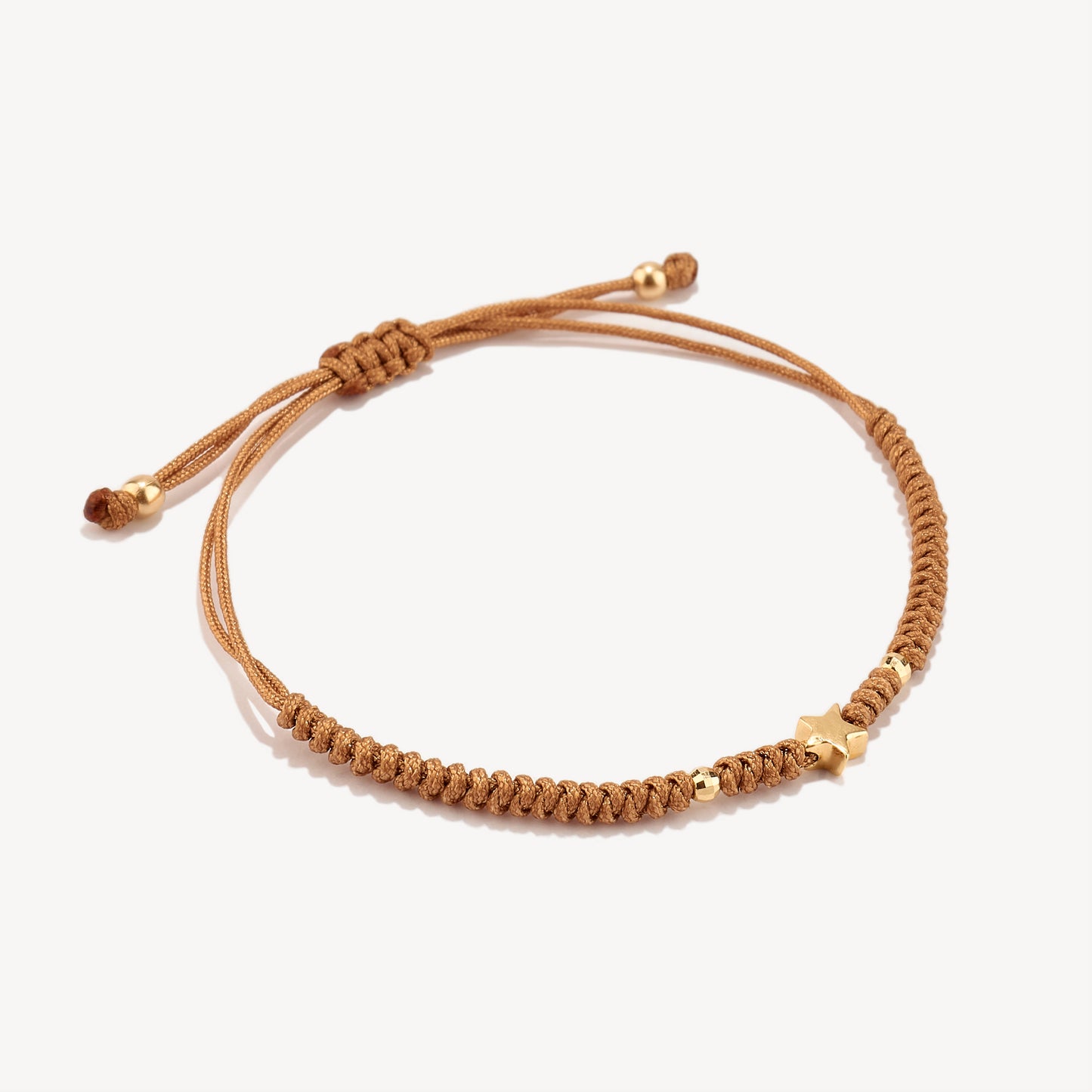 Pulsera Estrella Lisa Oro 18k