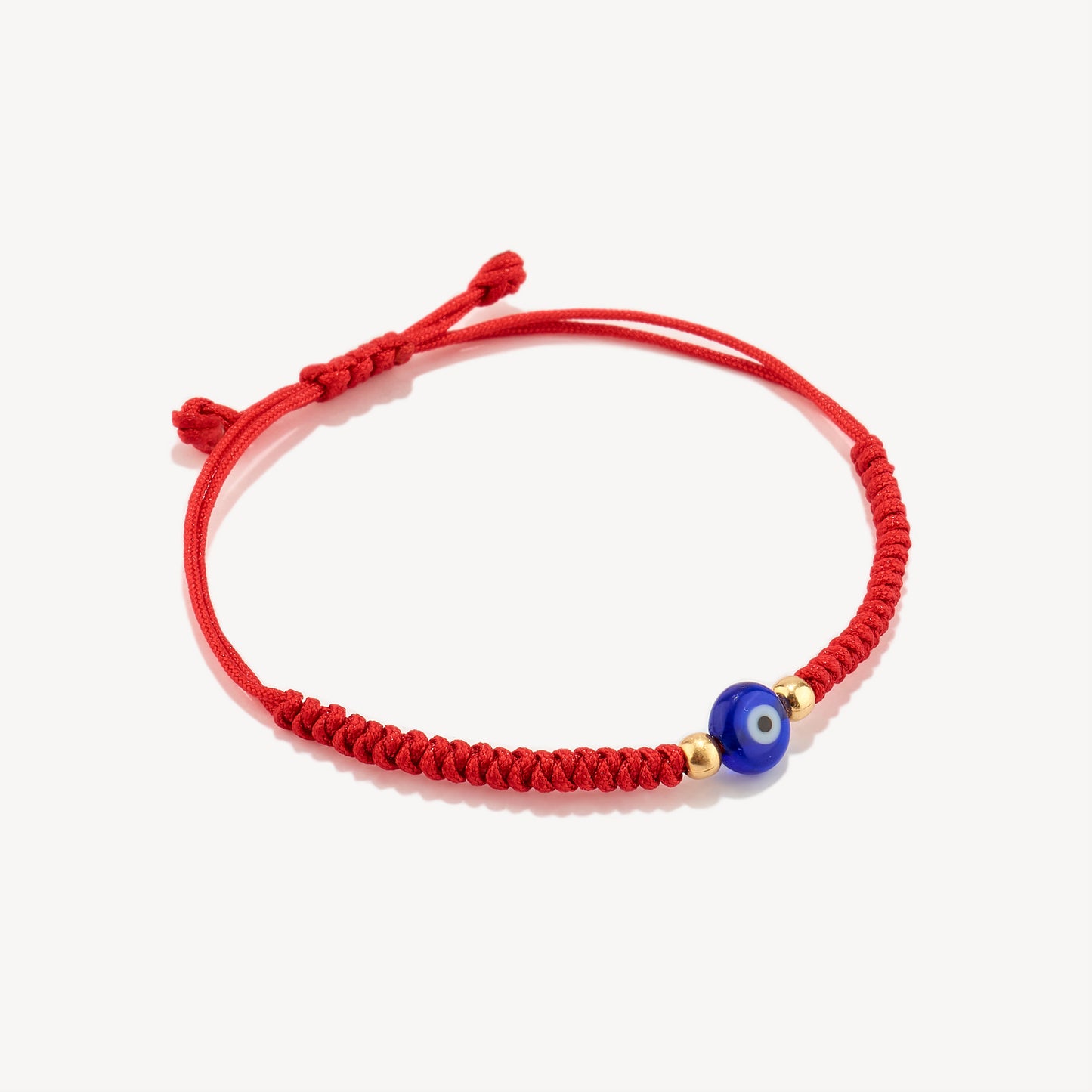 Pulsera Hilo Ojo Turco Bebé Oro 18k