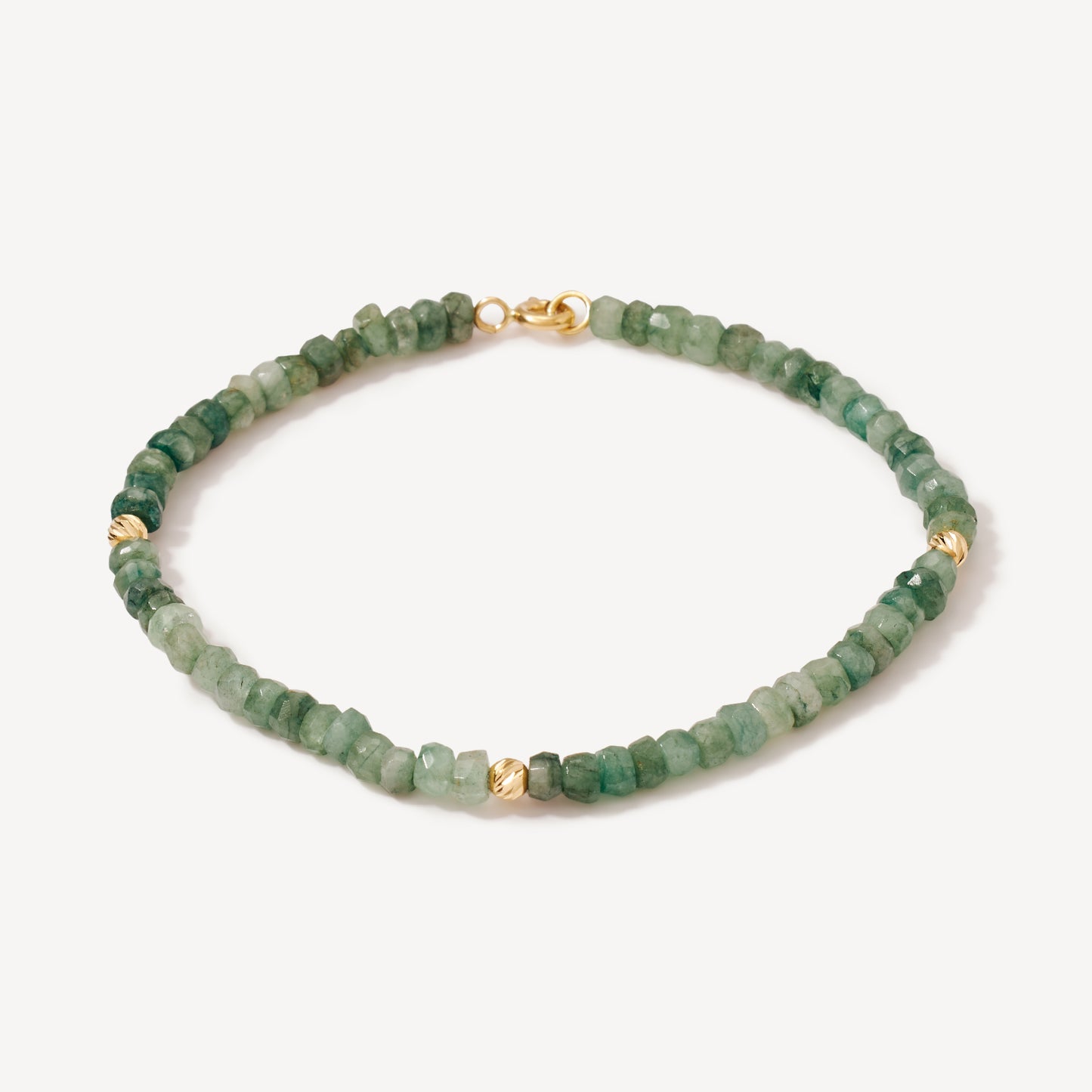 Pulsera Esmeraldas Oro 18k